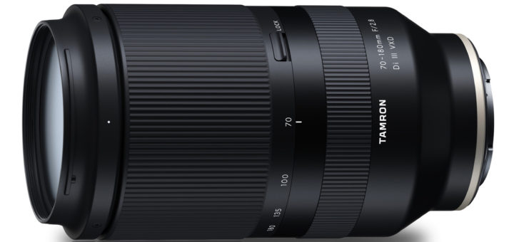 70-180mm F/2.8 Di III VXD for Sony full-frame mirrorless